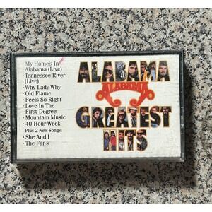 Alabama Greatest Hits Cassette Tape 1986 RCA